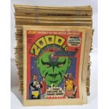 Large Quantity of 2000AD Judge Dredd UK Comics, First Appearances of Judge Death, Judge Anderson,...