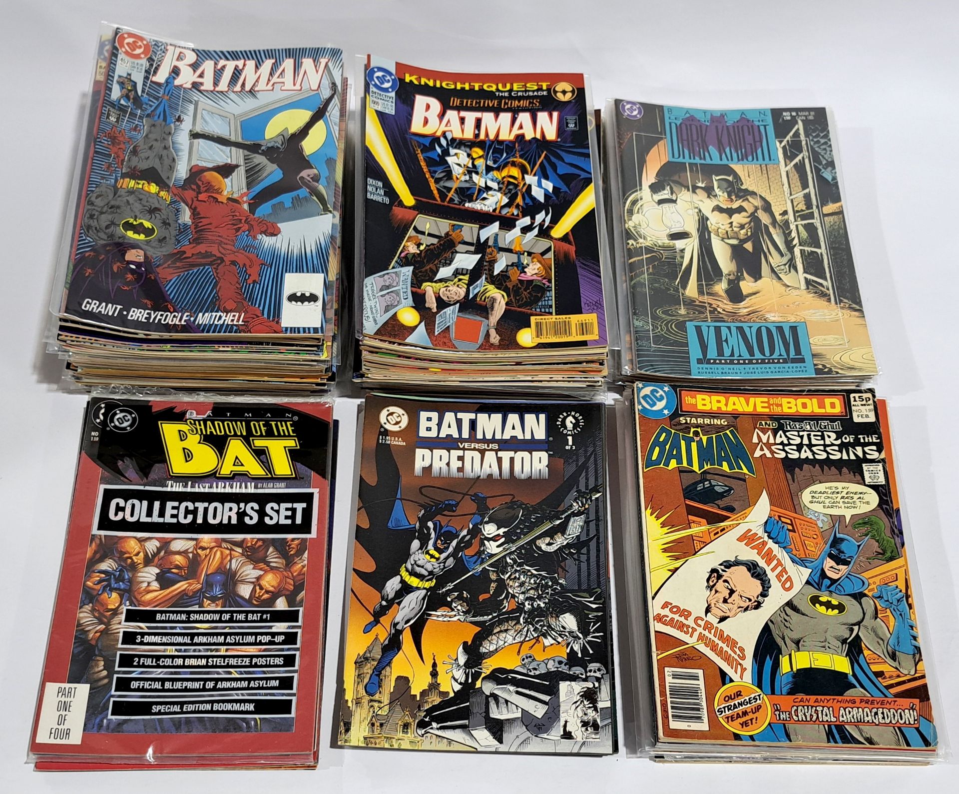 Quantity of DC Batman & related Comics
