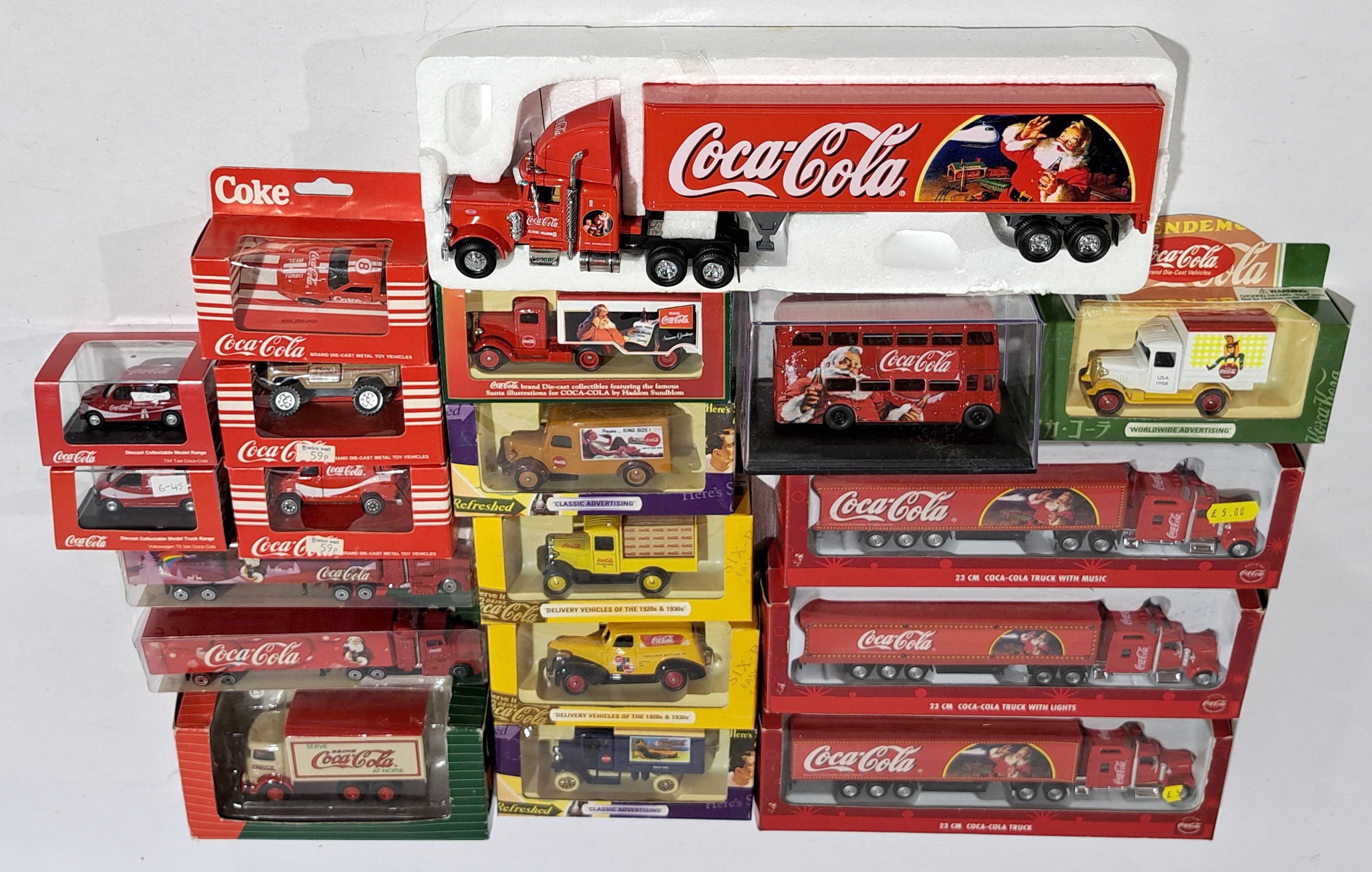 Matchbox & similar “Coca-Cola”, a boxed commercial group