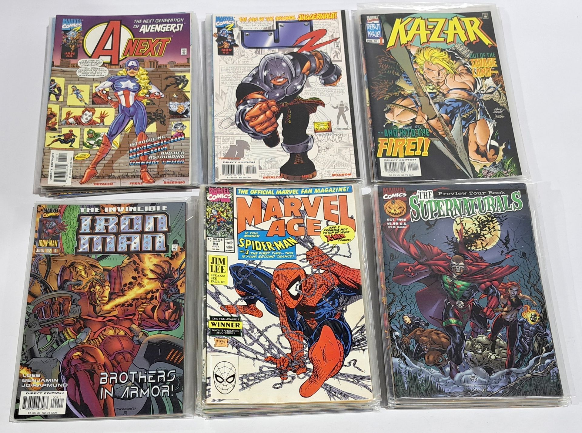 Quantity of Marvel Superhero Comics