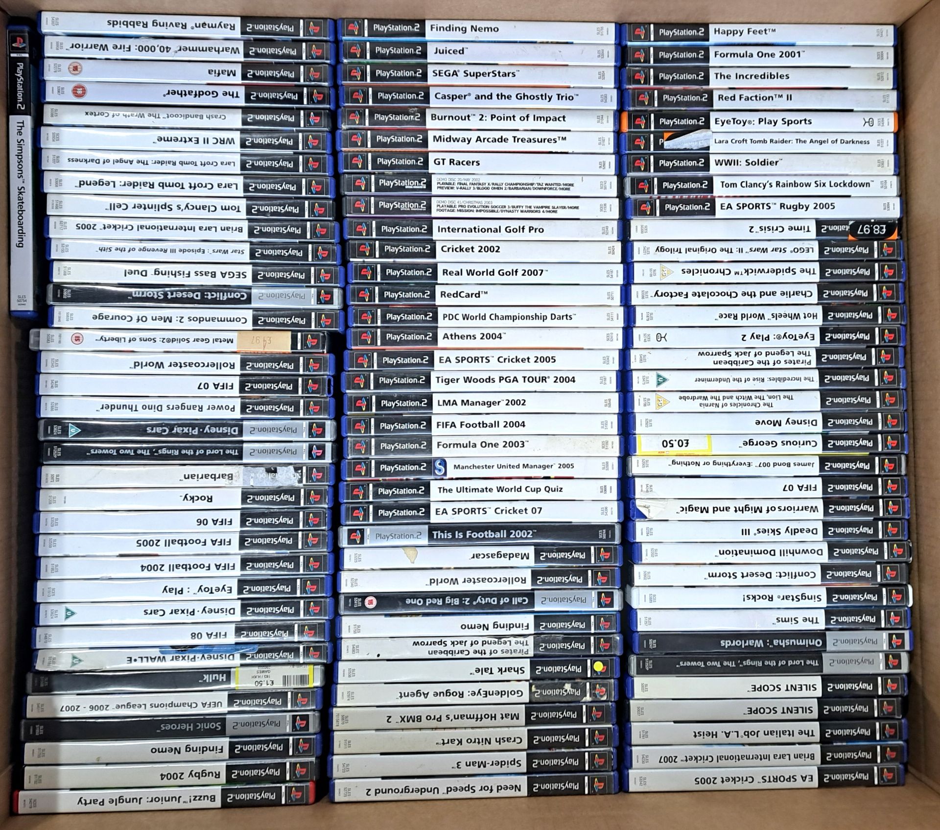 Vintage Gaming - Sony PlayStation 2 (PS2), a QTY of boxed games