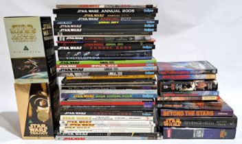 Large quantity of Star Wars & related, Hardback Books, Magazines, DVDs & similar