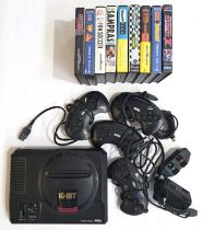 Vintage/Retro Gaming. SEGA, an unboxed Sega Mega Drive