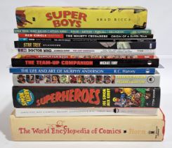 Quantity of Superhero & similar Archive Trade Paperbacks & recent Graphic Novels
