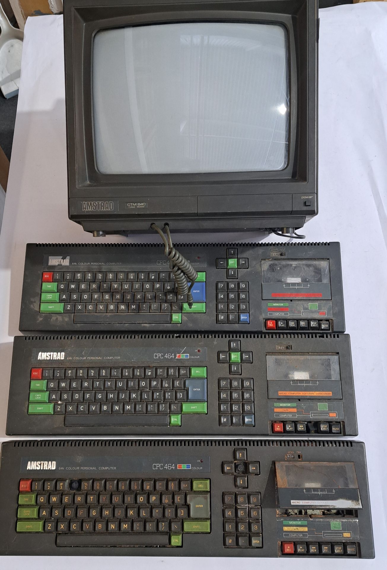 Vintage/Retro Gaming.  Amstrad unboxed CTM460 Colour Monitor