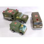 Military Toys & Rico, Military Ambulance, an unboxed group