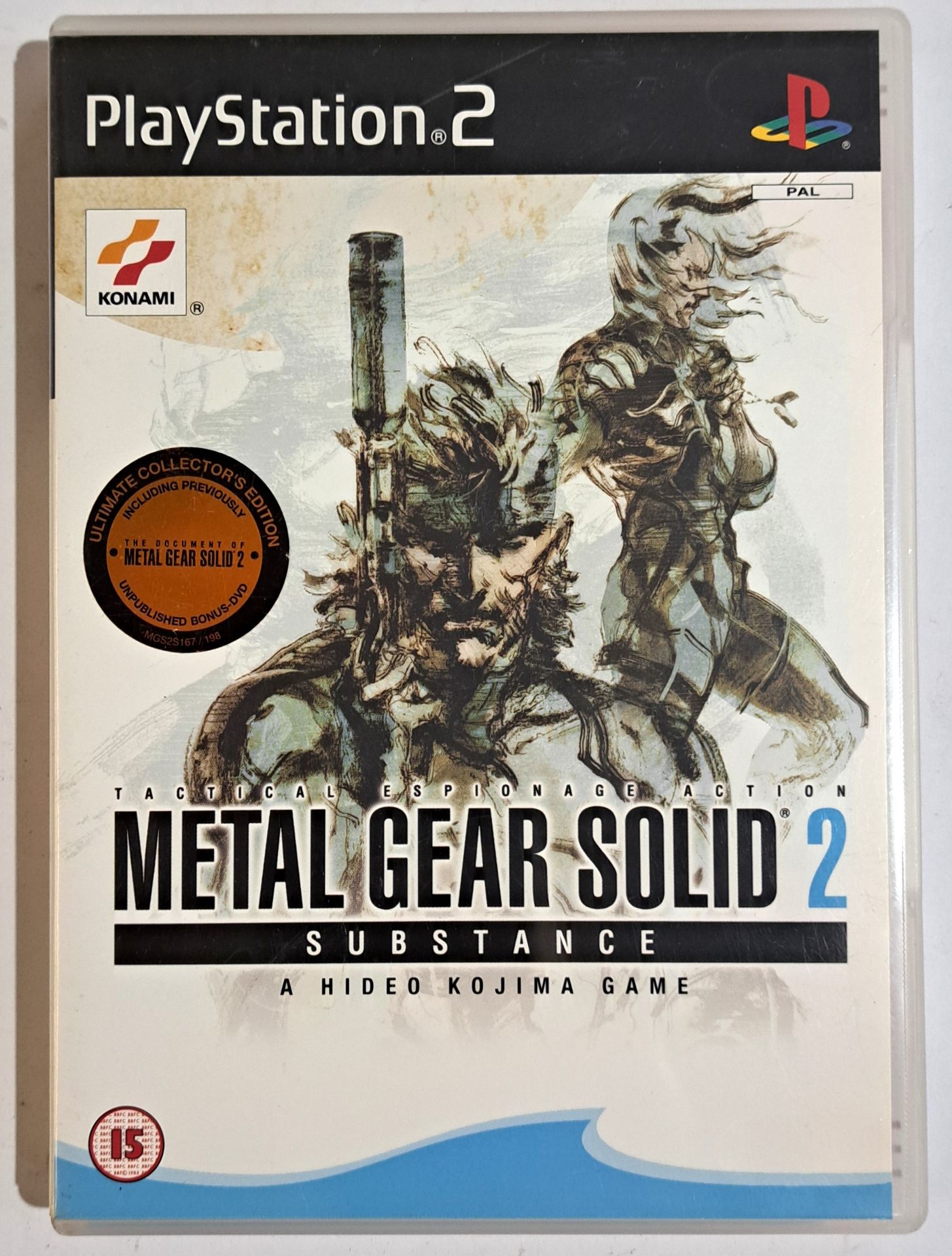 Vintage/Retro Gaming. A boxed PlayStation 2 Game "Metal Gear Solid 2"