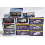 Corgi Vanguards, Atlas Editions & similar 1:43 scale & similar, a Police vehicle boxed group