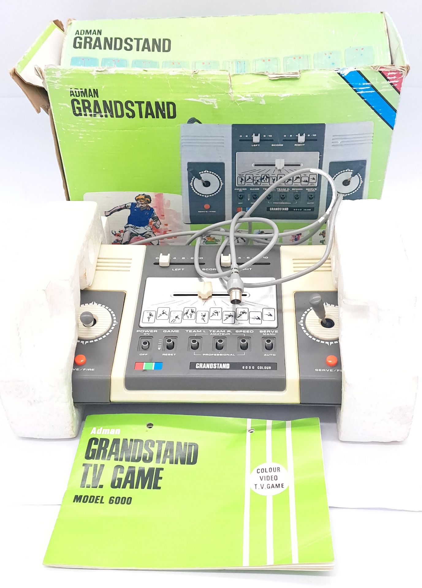 Vintage/Retro Gaming and similar comprising of a boxed Adman Grandstand 6000 - Image 5 of 6