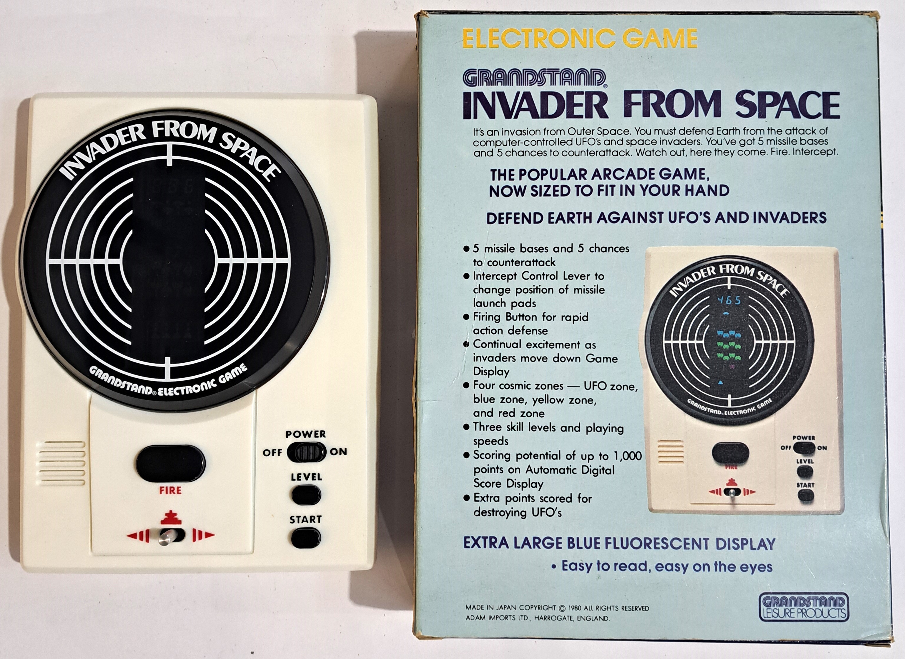 Vintage/Retro Gaming. A boxed Grandstand "Invader From Space" - Image 3 of 10