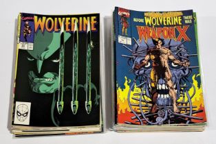 Quantity of Marvel Wolverine & similar Comics