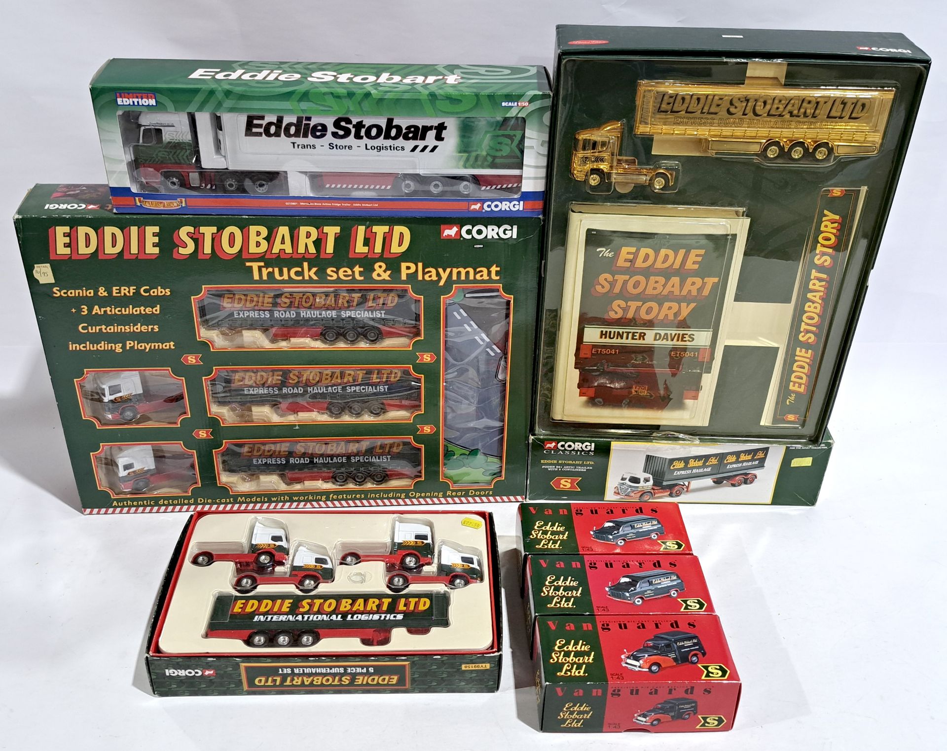 Corgi, Vanguards & similar “Eddie Stobart”, a boxed group