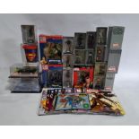 Eaglemoss & similar DC & Marvel Superhero Collection Lead Figurines & similar, a boxed group