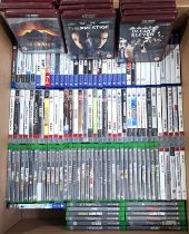 Vintage Gaming - Sony PlayStation and Xbox a QTY of boxed games