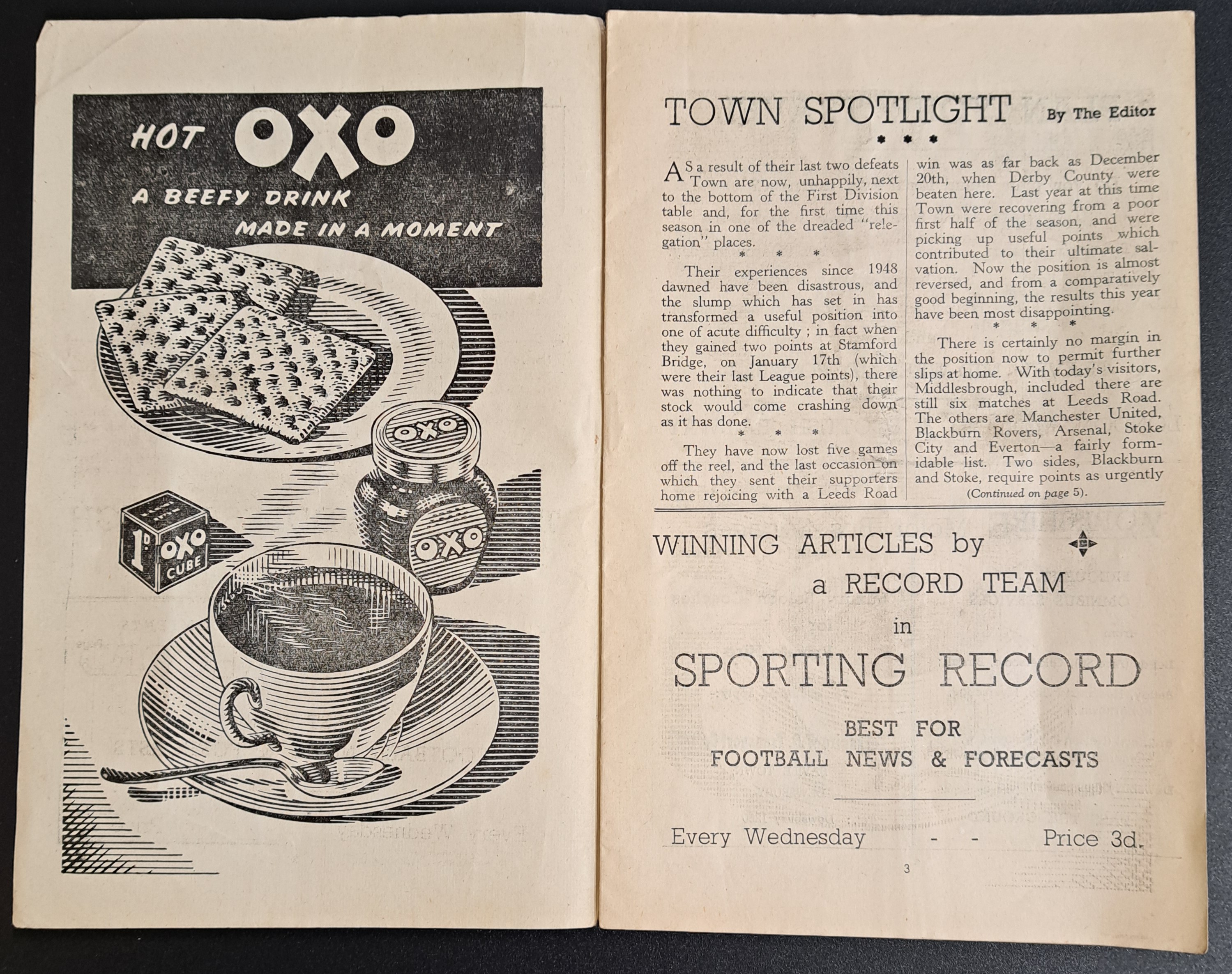 Middlesbrough FC,  a group of Vintage 1940's Away Football Programmes - Image 7 of 13