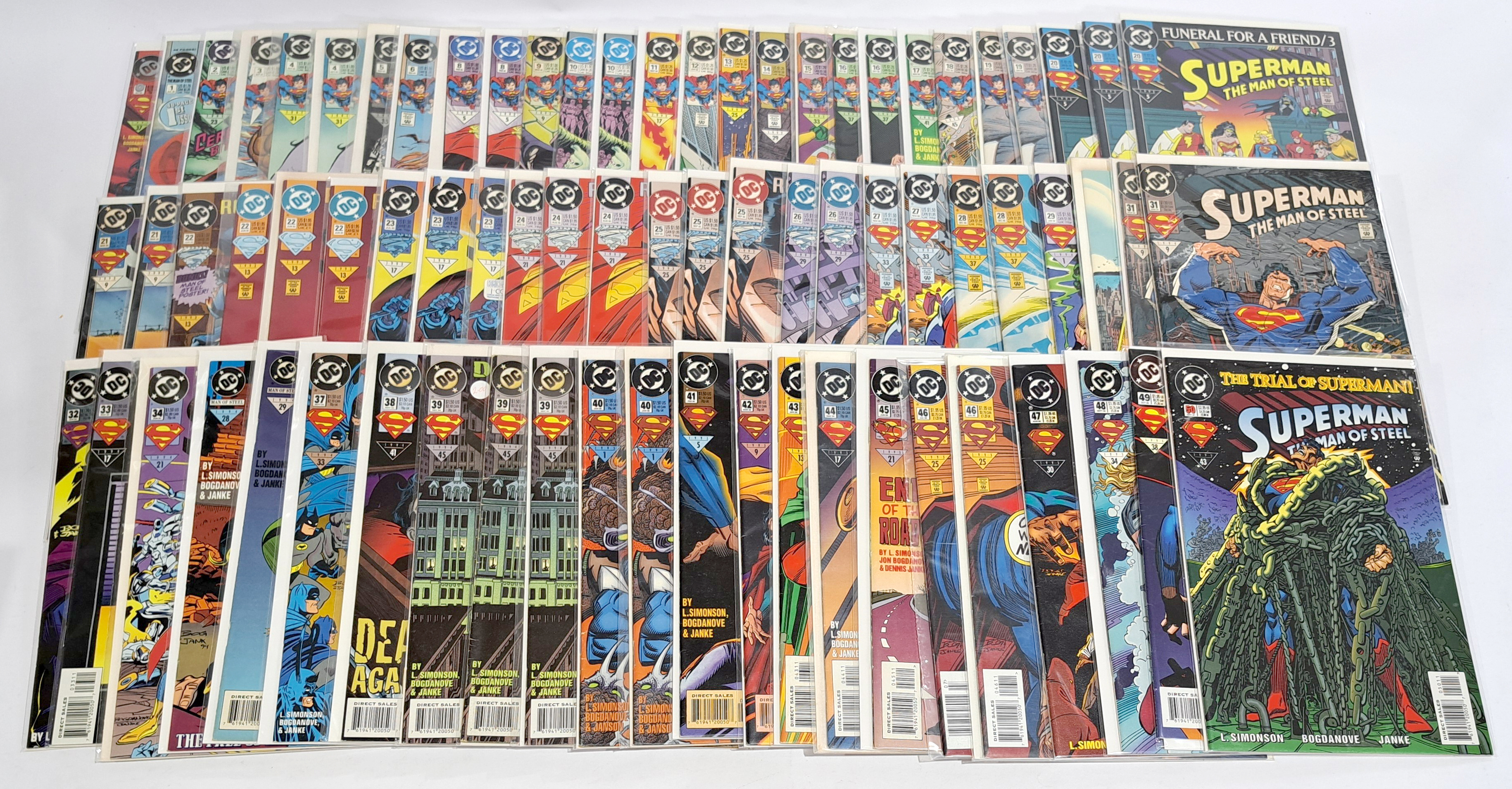 Quantity of DC Superman The Man of Steel Comics - Image 2 of 3