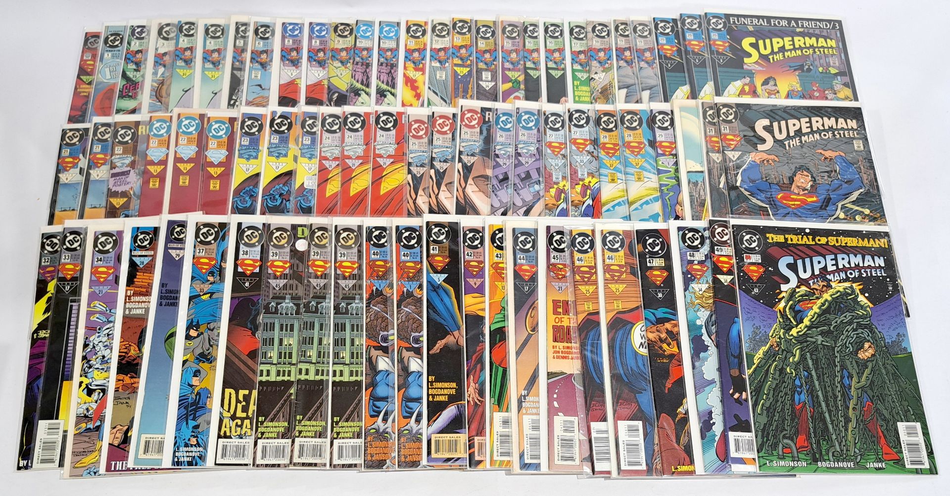 Quantity of DC Superman The Man of Steel Comics - Image 2 of 3