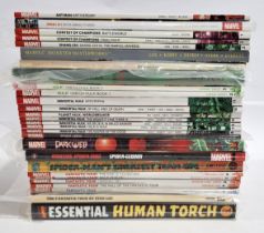 Quantity of Marvel Comics Superhero Graphic Novels & Trade Paperbacks