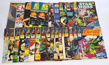 Star Wars UK Weekly Comics & related publications. Includes Star Wars The Empire Strikes Back Wee...