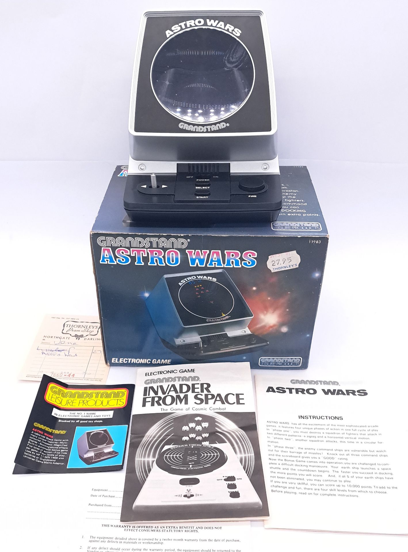 Vintage/Retro Gaming, a boxed Grandstand Astro Wars"