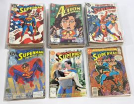 Quantity of Superman & related Comics.