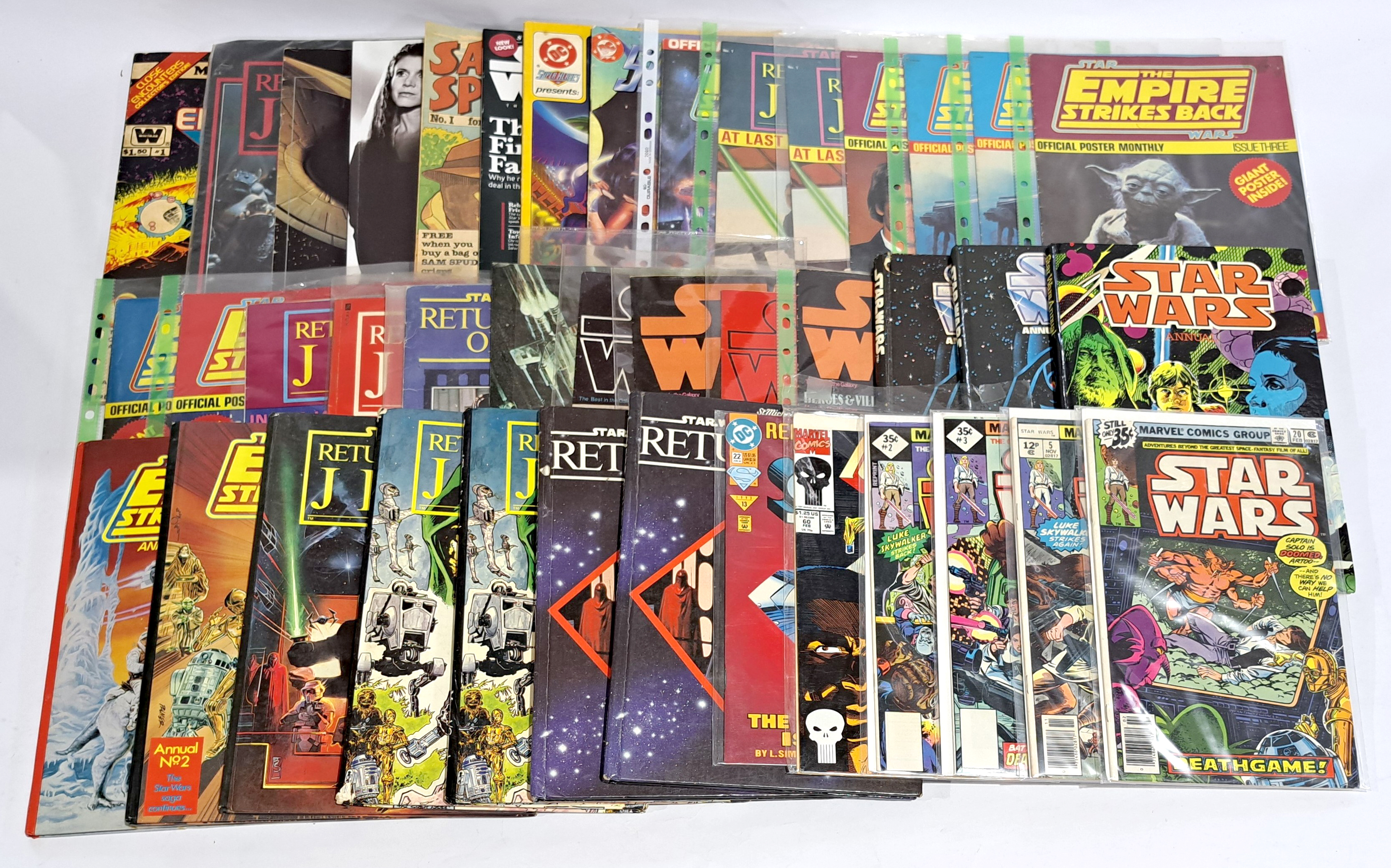 Quantity of Star Wars & similar, Magazines, Comics, Annuals & related publications
