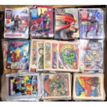 Large Quantity of 2000AD Judge Dredd & related UK Comics, First Appearances of Rogue Trooper, Sla...