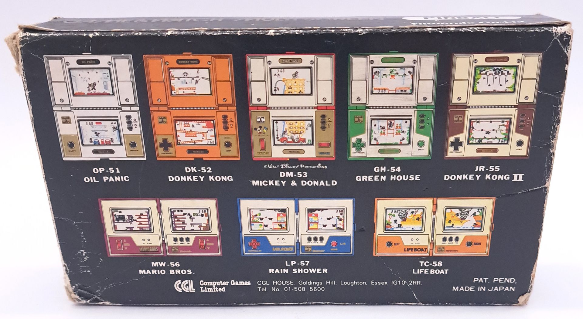 Vintage/Retro Gaming. Nintendo Game & Watch, boxed PB-59 “Pinball” - Bild 10 aus 12