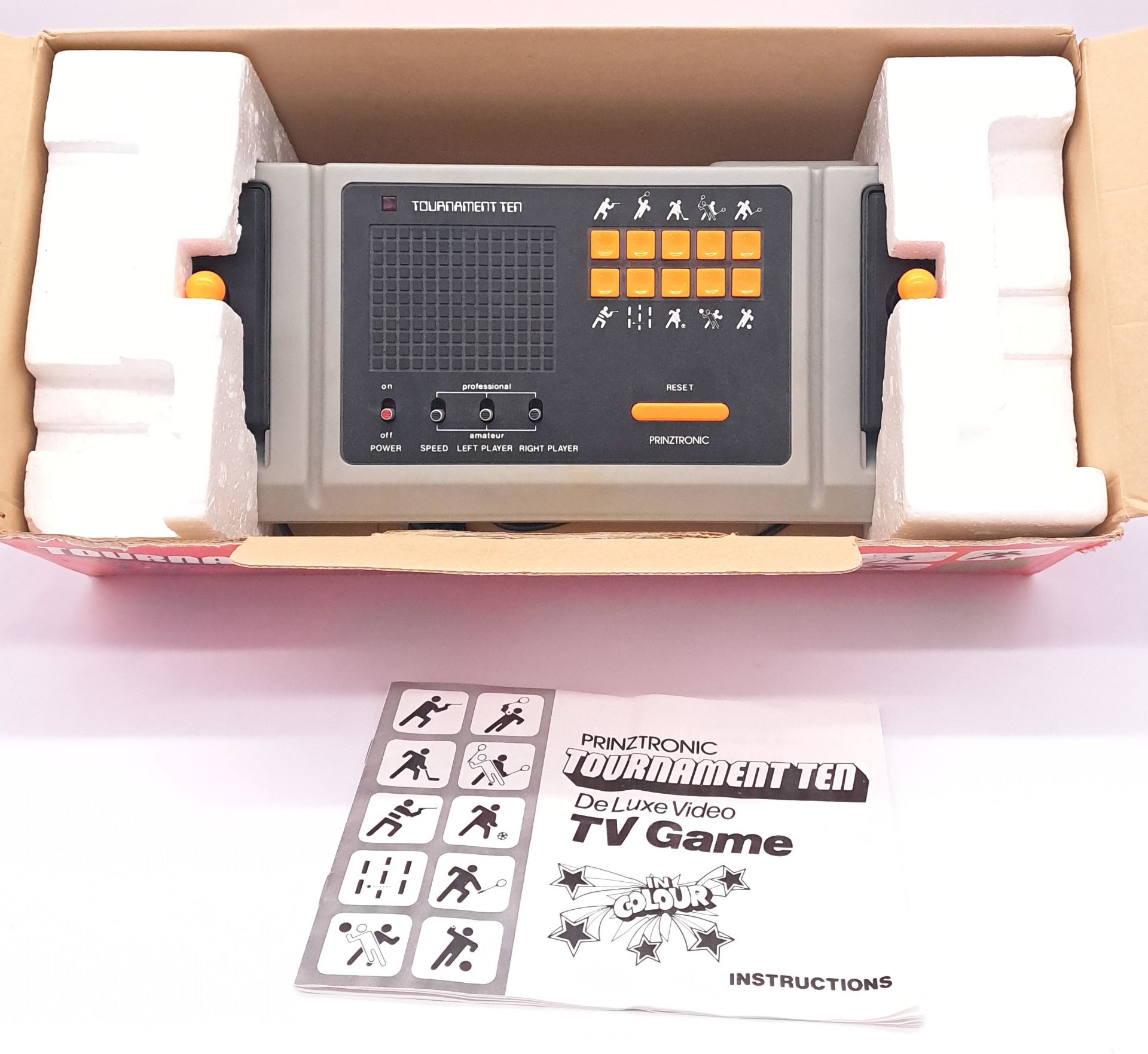 Vintage Gaming - PRINZTRONIC, a boxed "Tournament Ten" - Bild 2 aus 2