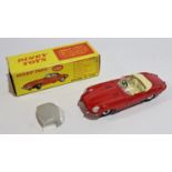 Dinky 120 Jaguar E-Type Red with Grey Detachable Hood, boxed
