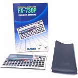 Vintage/Retro Gaming & Electronics, Casio fx-730P Personal Computer / Calculator from 1984