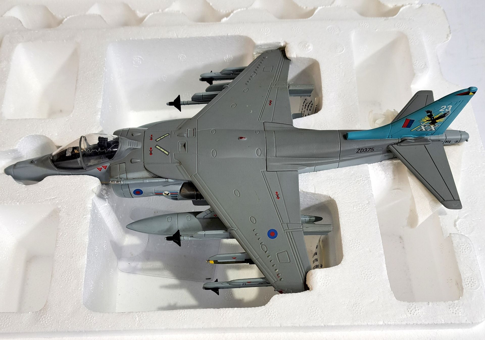Franklin Mint "Armour Collection", a boxed pair of 1:48 scale military aircraft - Image 3 of 4