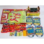 Moose’s Mighty Beanz & similar, Beanz Racetrack & Playing Ping-Pong Model, a boxed & unboxed group