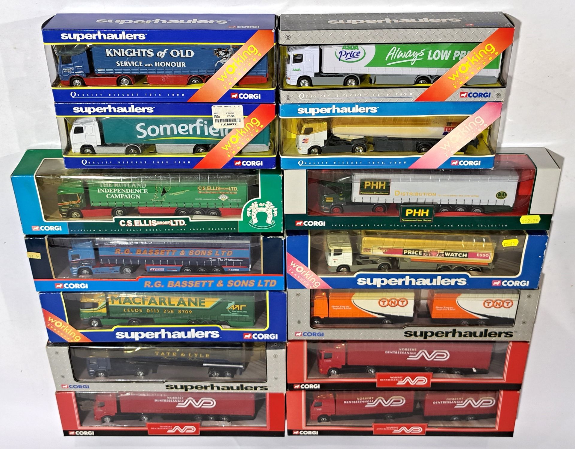 Corgi Superhaulers & similar, a boxed Commercial group