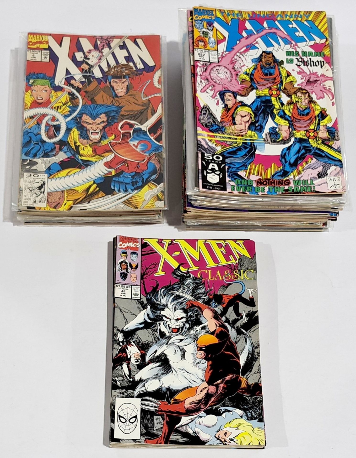 Quantity of Marvel X-Men Comics
