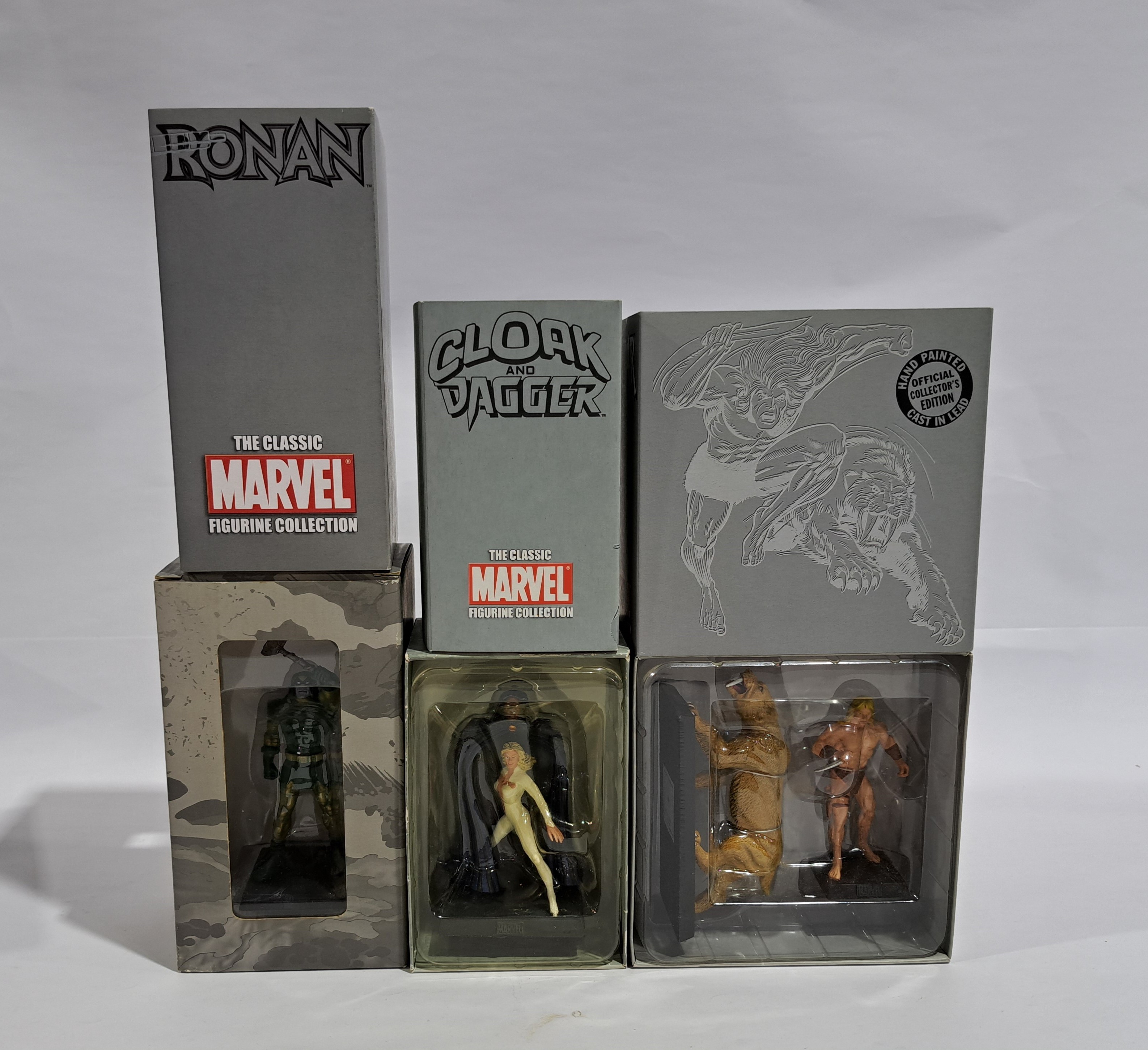 Eaglemoss & similar DC & Marvel Superhero Collection Lead Figurines & similar, a boxed group - Image 2 of 2