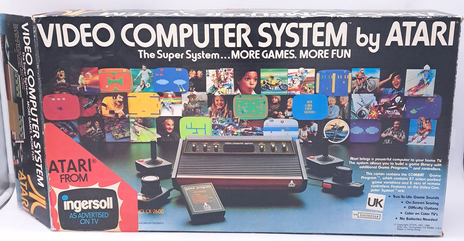Vintage/Retro Gaming. A boxed Atari CX2600 - Bild 5 aus 11