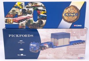 Corgi, a boxed pair of 1/50 Scale Truck/Trailer models