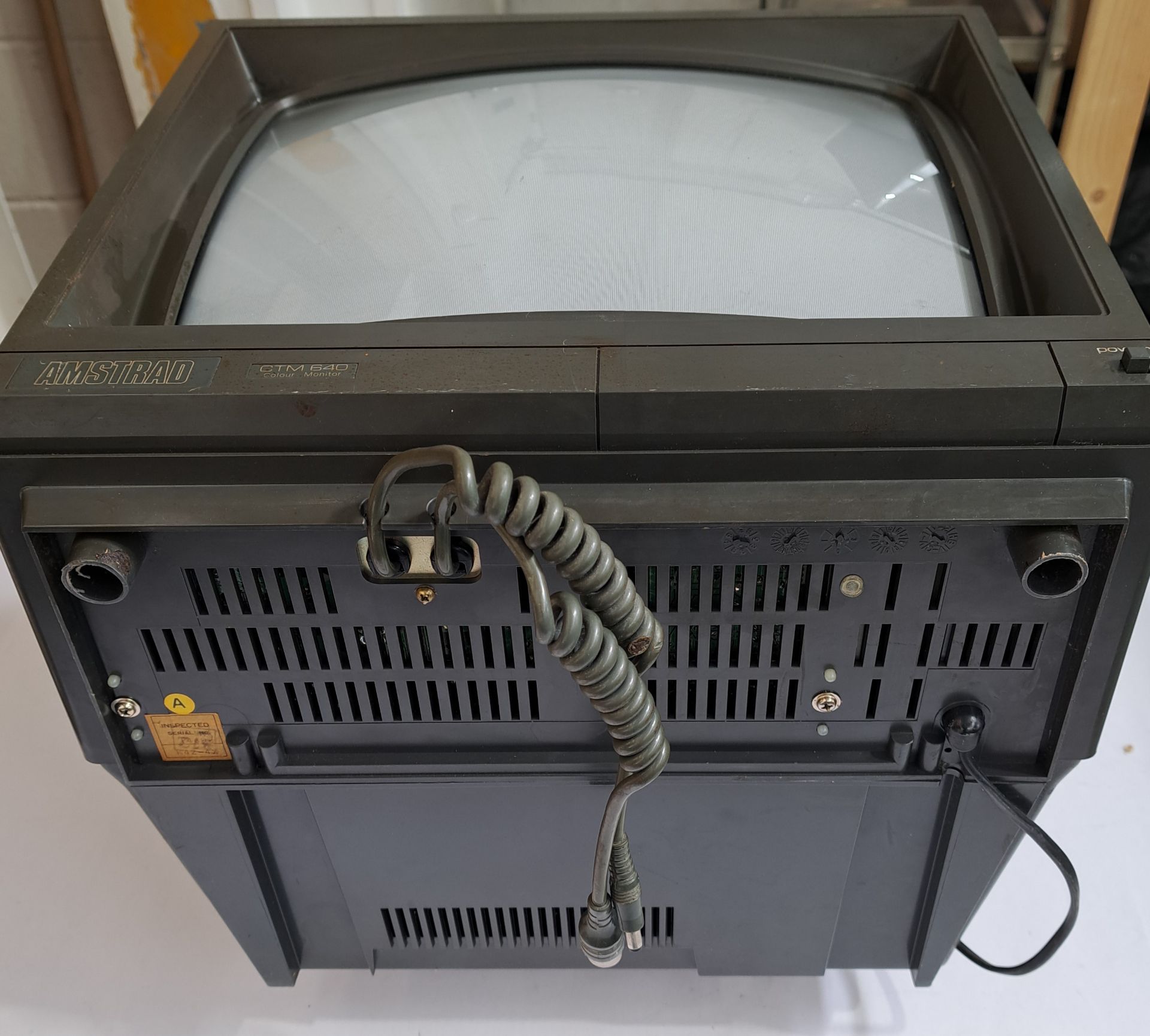Vintage/Retro Gaming.  Amstrad unboxed CTM460 Colour Monitor - Bild 3 aus 4
