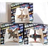 Franklin Mint "Armour Collection", a boxed group of 1:48 scale military aircraft