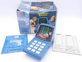 Vintage/Retro Gaming. a boxed c1970's Milton-Bradley Logic 5