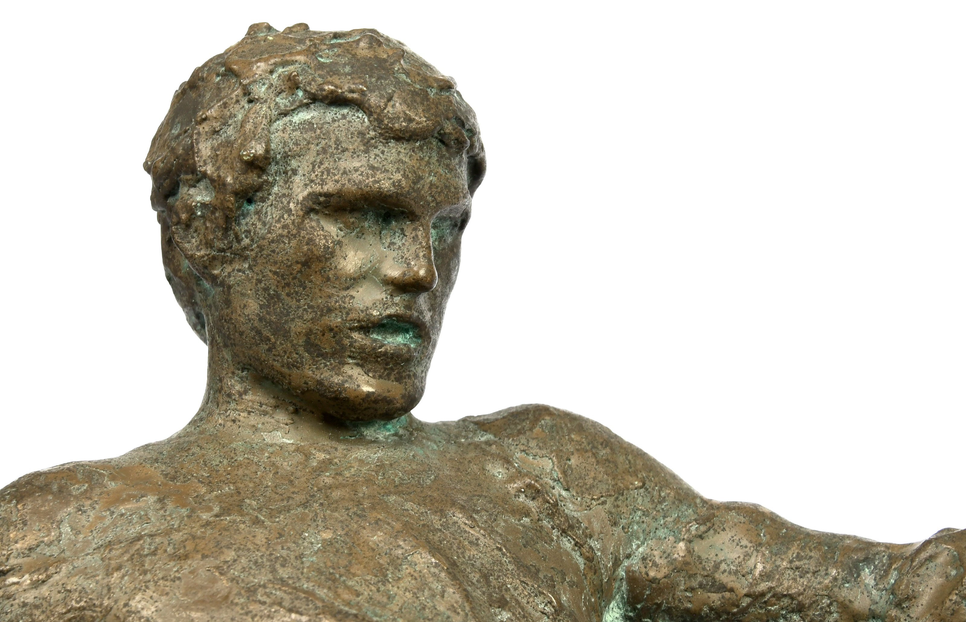 Football Memorabilia, a Bronze Footballer Statue made by Renowned Artist "John Bonar Dunlop" - Image 3 of 4
