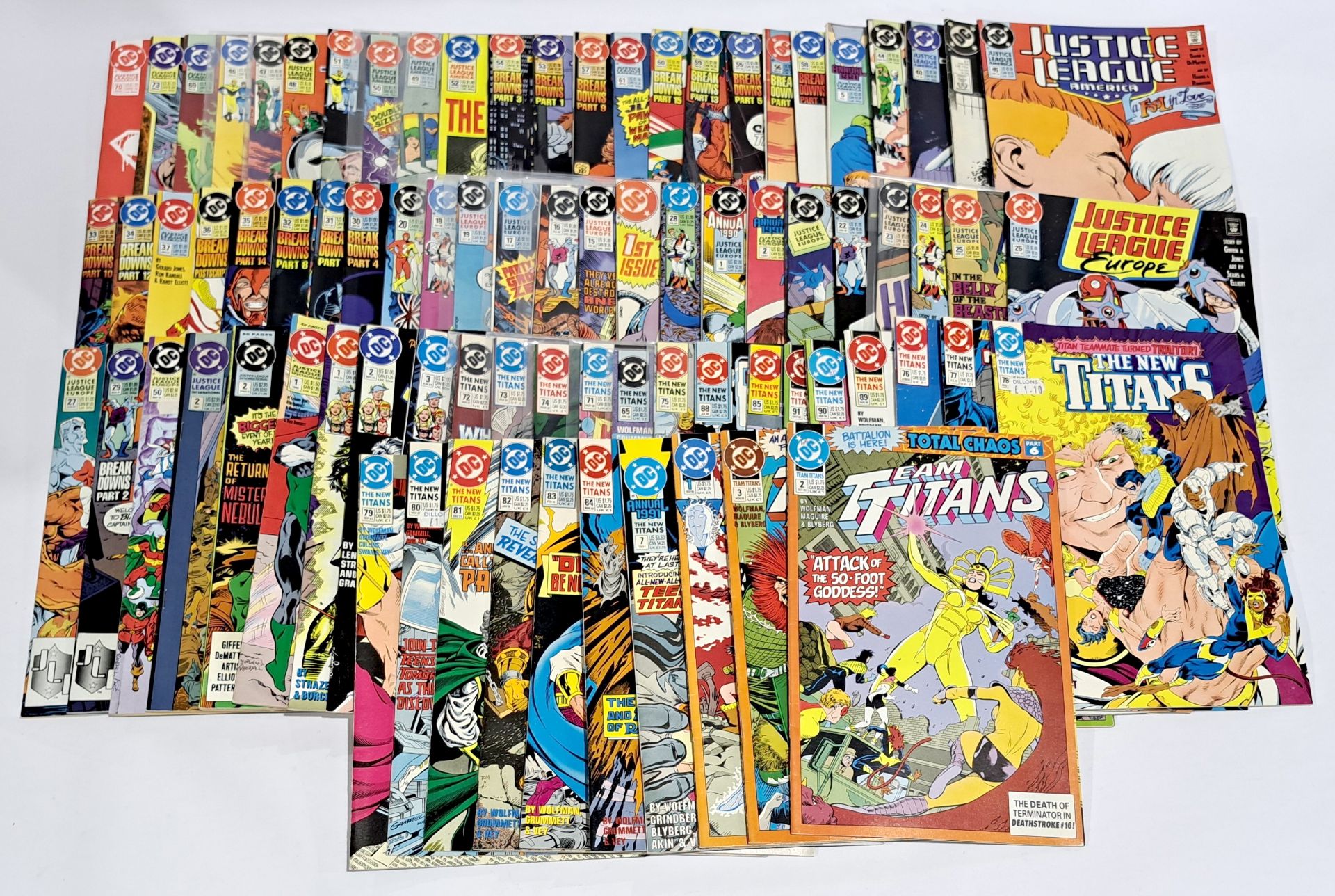 Quantity of DC Justice League, Titans & related Comics - Bild 2 aus 2