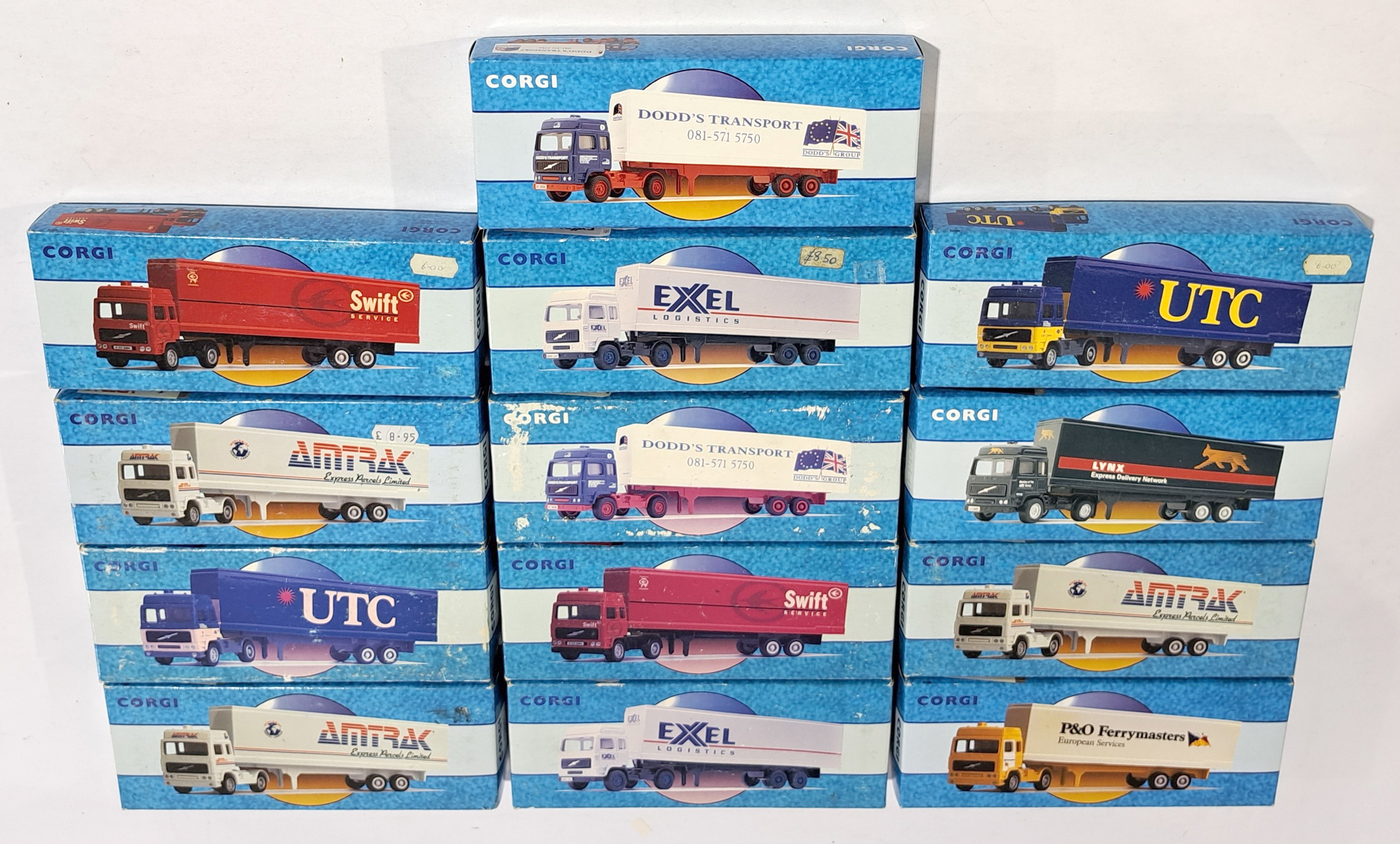 Corgi Container Trucks, a boxed Commercial group - Image 2 of 2