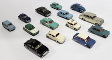 Dinky, an unboxed vintage car group