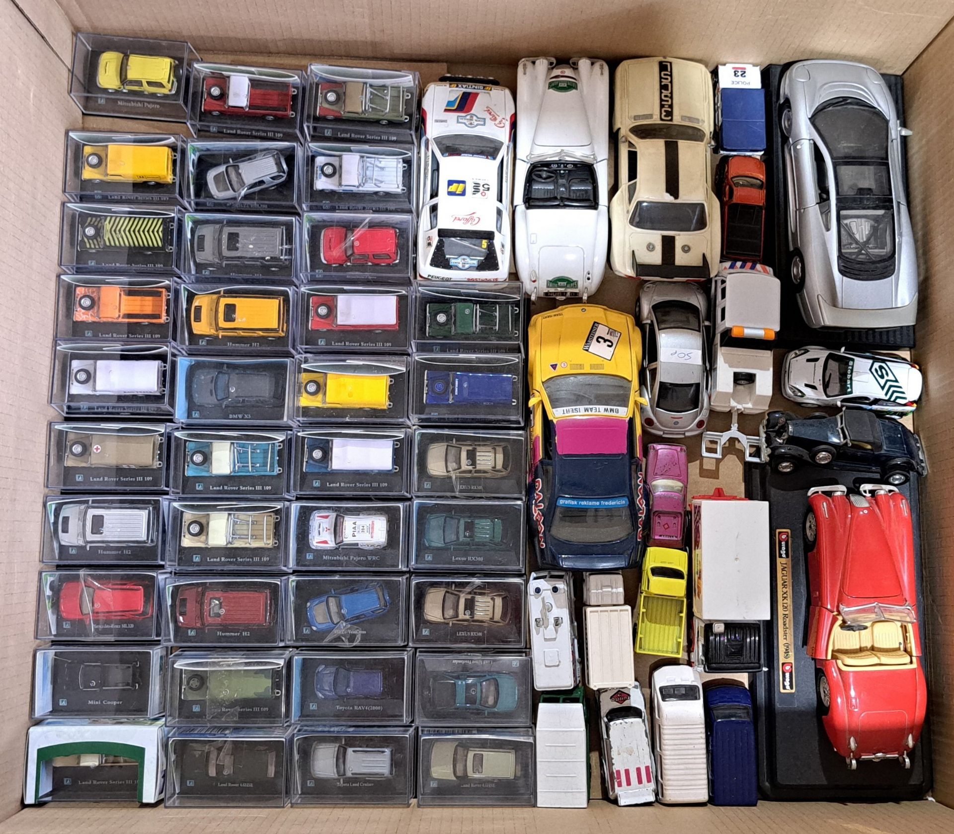 Corgi, Atlas Editions & similar, a boxed & unboxed car, commercial & related group