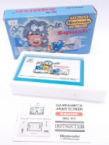 Vintage/Retro Gaming. Nintendo Game & Watch, boxed MG-61 “Squish”