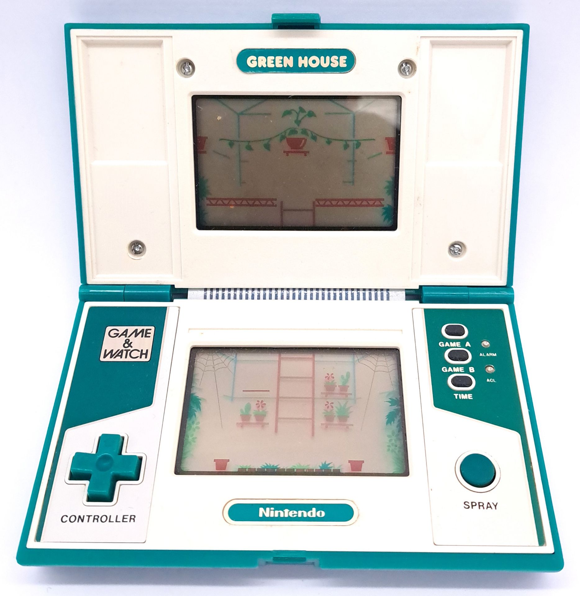 Vintage/Retro Gaming. Nintendo Game & Watch GH-54 “Green House”