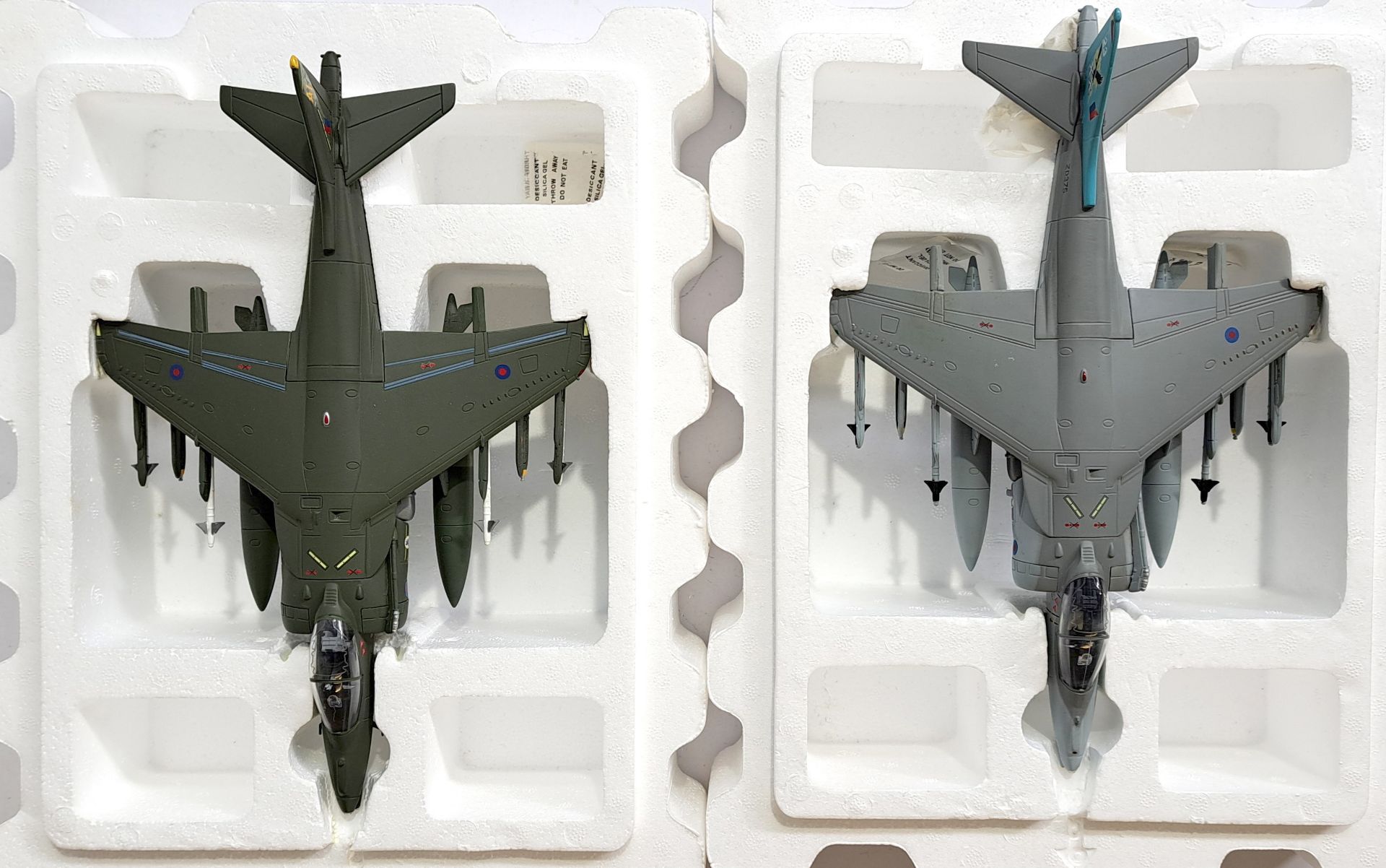 Franklin Mint "Armour Collection", a boxed pair of 1:48 scale military aircraft - Image 2 of 4