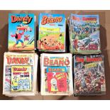 Large Quantity of Dandy, Beano & Roy of the Rovers Comics & Annuals 1985 to 1992